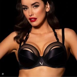 Honey Birdette Cindy Black Bra 32DDD
